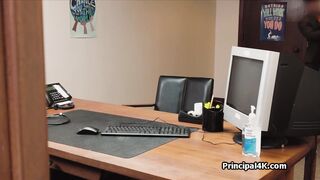 Nurse meets principals big fat dick