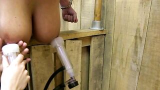Blonde Hucow Milking Time