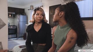 Ebony shemale Valeria Atreides bangs gf 2