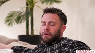 Stepdaughter lets stepdad fuck her ass