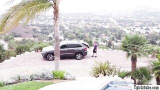 I fuck TS boss while her ass is stucked in the door