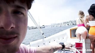 Captain dives deep in thickum girlfriends