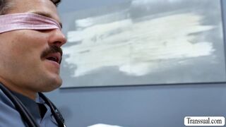 Caught horny nurses having sex in my room