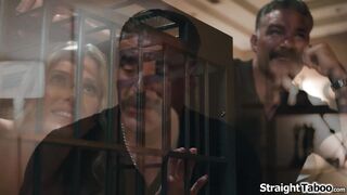 Whats your wife doing locked in a cage