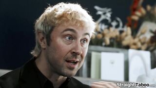 Lustful sex in the quiet room at funeral