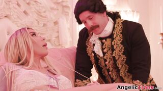 Busty trans princess Aubrey Kate analed