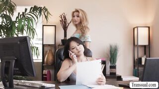 My horny TS wife want me to play her hard shecock