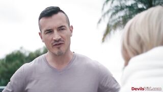 Teen babe thought shes safe but,shes not