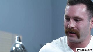 Letting my patient stay and fuck me in the ass