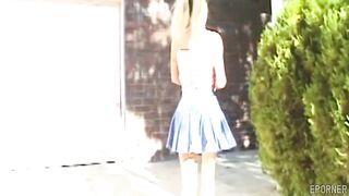 Hairy Schoolgirl Anal With Older Man