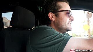 Taste his black dick from my used pussy