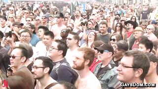 Intense Folsom Street Fair Stage Performance With Cameron Kincade And Friends