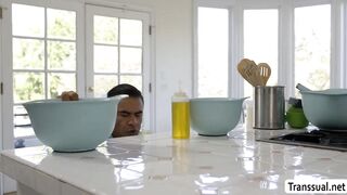 Cake making evolves into intense anal intercourse 2