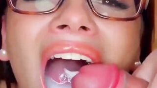 Busty JenKowski bukkake cumslut