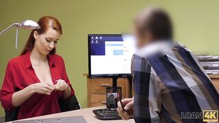 Shaved Tall Red Haired Needs A Loan