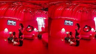 Hot Shemale Fucks Her Brunette Bitch