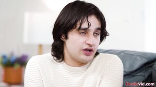 Stepson fucks his stepmoms lesbian wife