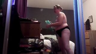 Intimate footage naked curvy stepmom