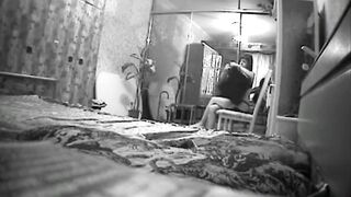 Naked stepmother (intimate voyeur home footage)