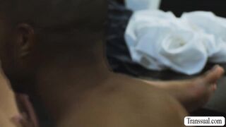 Fucking my horny TS secretary while im not busy