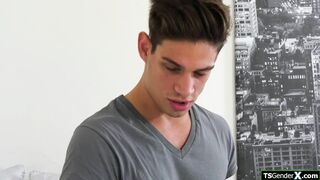 Gonna do something about my hard cock?