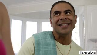 Super intense anal sex with TS Leah Hayes 2