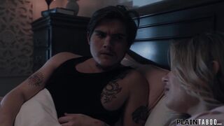 Stepmom pees her pants ifo stepsons gf