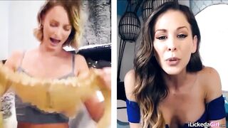 Milf watching stepdaughter masturbating