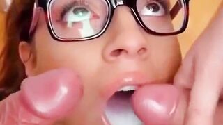 Finnish JenKowski Cum Swallow