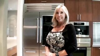 Big Tits Blonde MILF Played And Fucked