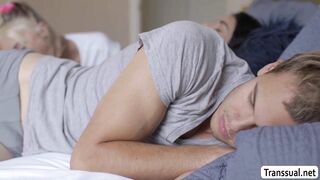 Swapping place with stepbros TS girlfriend