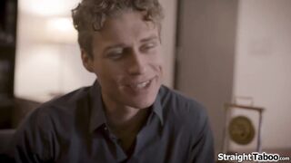 Teen virgin is cornered by her teacher