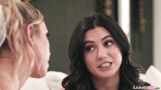 Lesbian bride ran away to fuck her bff