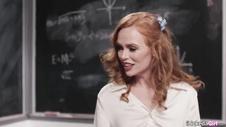 Lesbian teen fingering teacher stepmom