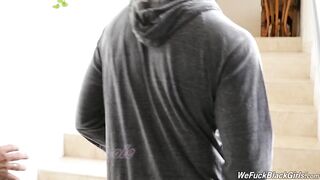 Ebony Skyler Nicole Rough Anal Threesome