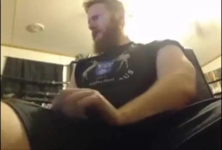 Big Dick Ginger Shoots Out A Massive Load