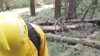real wildfire worker